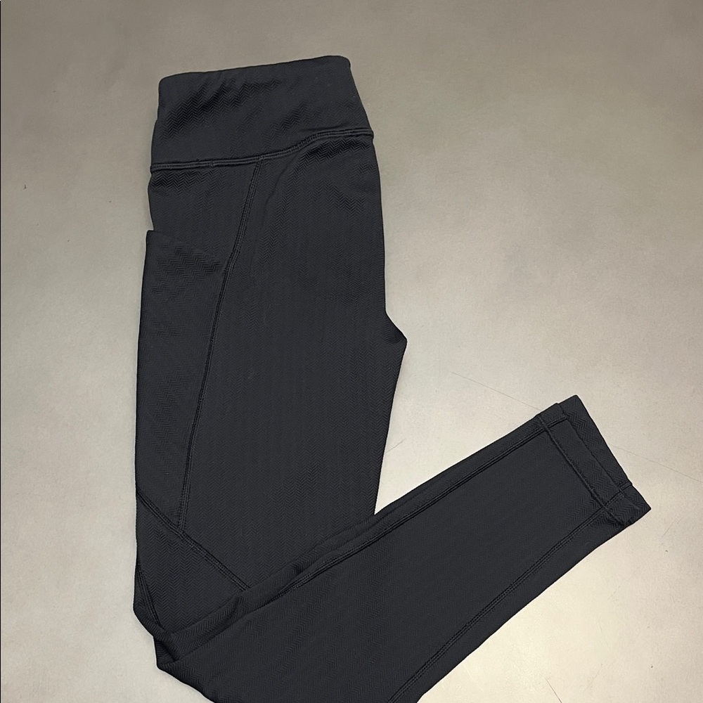 Athleta Girl Size L/12 Black Stash Your Treasures Tight